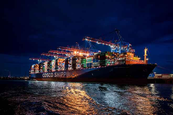 Containerschiff COSCO SHIPPING